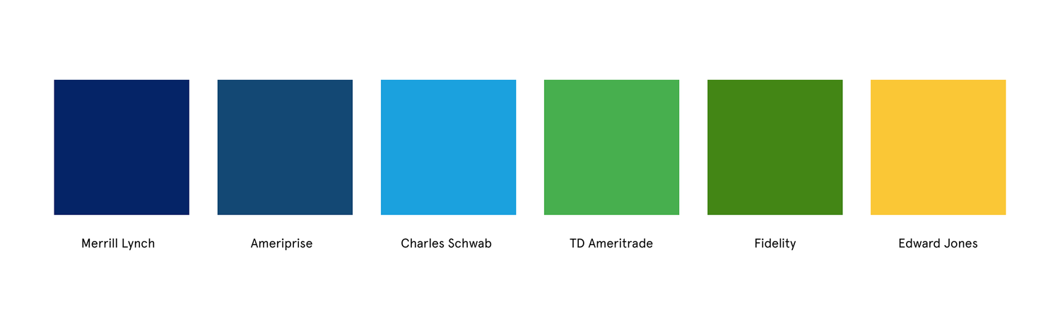 Competitor color considerations for the Edelman Financial Engines rebrand